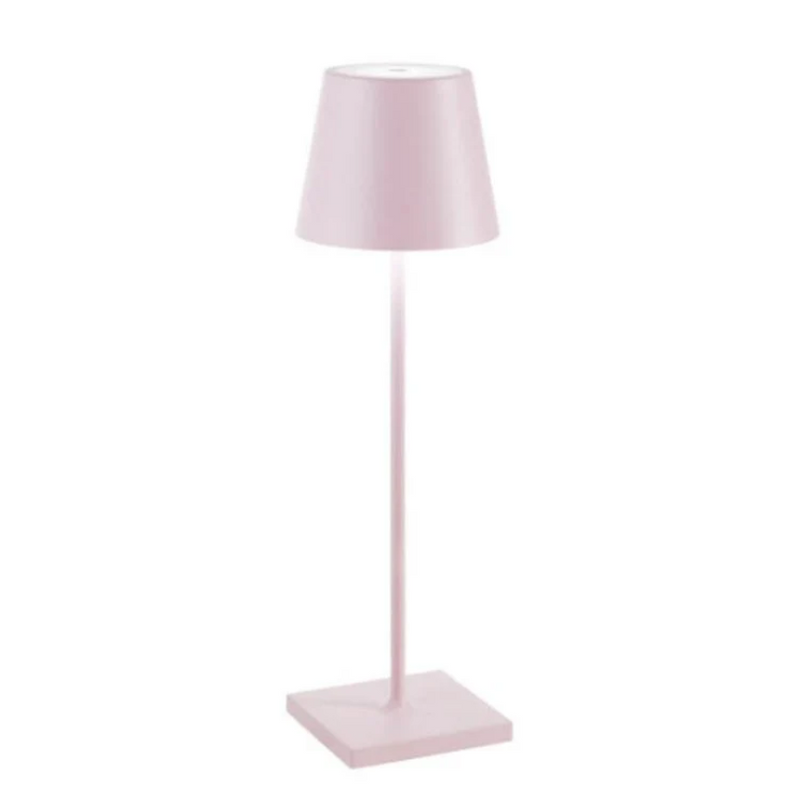 Moderne Touch LED-bordlampe, stilfuldt udseende, minimalistisk, energieffektiv, berøringsstyring til beboelsesrum.