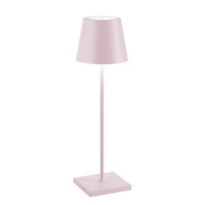 Moderne Touch LED-bordlampe, stilfuldt udseende, minimalistisk, energieffektiv, berøringsstyring til beboelsesrum.
