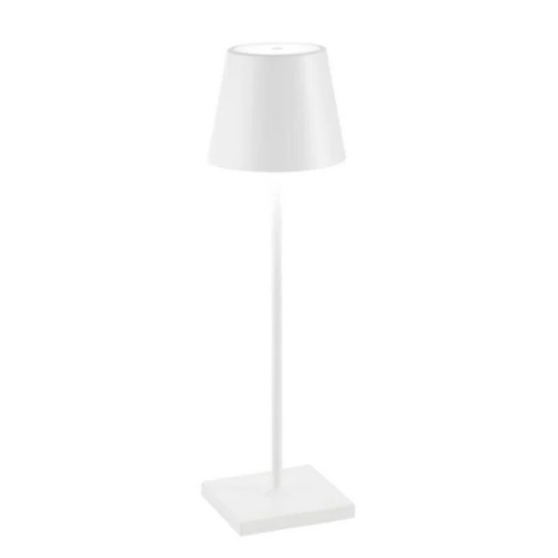 Moderne Touch LED-bordlampe, stilfuldt udseende, minimalistisk, energieffektiv, berøringsstyring til beboelsesrum.