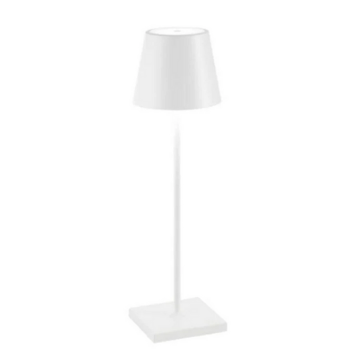 Moderne Touch LED-bordlampe, stilfuldt udseende, minimalistisk, energieffektiv, berøringsstyring til beboelsesrum.