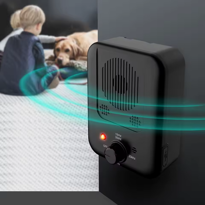 Moderne, kompakt automatisk hundegøen-stopper, vandtæt og genopladelig, til effektiv gøen-kontrol.