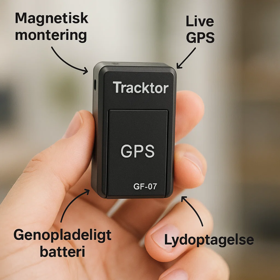 Diskret mini tracker i rygsæk, sikrer tryghed med live-sporing af børn & ejendele.