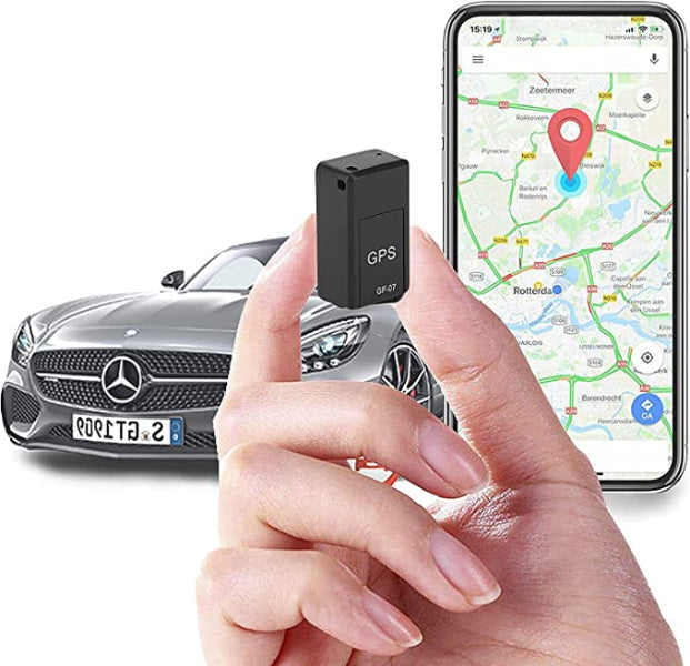 Ny mini GPS-tracker med magnet & lyd til live-sporing & tyverisikring af ejendele.