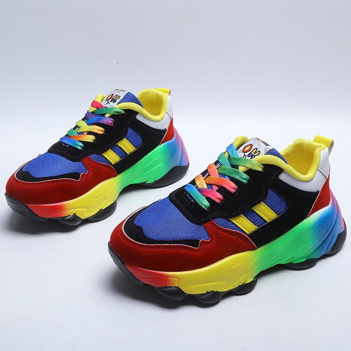 Ortopædiske sneakers i elegant design, åndbare, med polstrede såler, ideelle til komfort og hverdag.