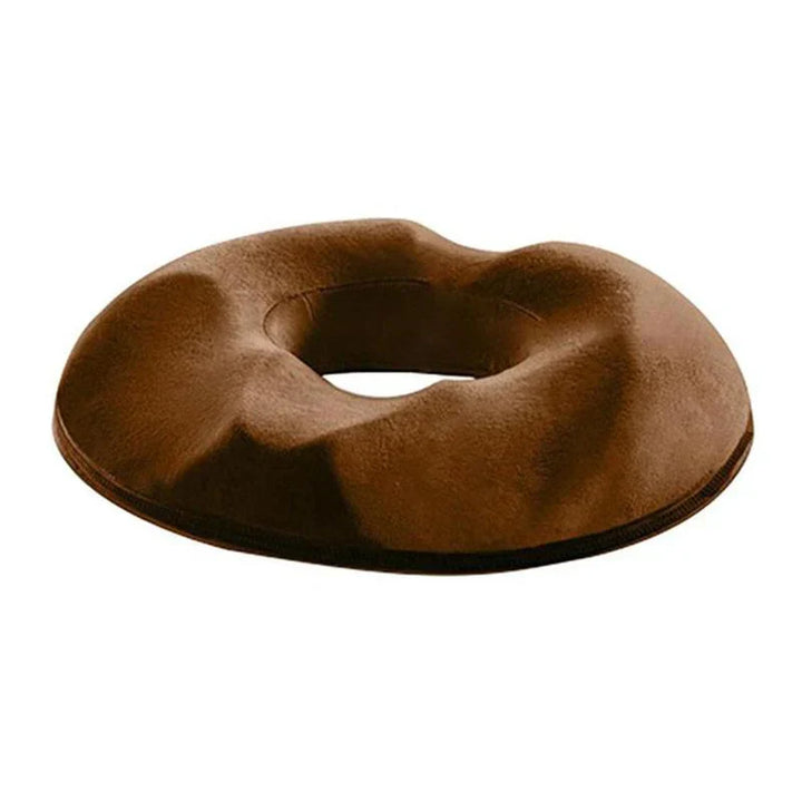 Ergonomisk ortopædisk sædepude i grå. Giver effektiv halebenaflastning & smertelindring for ryg. Unisex design.