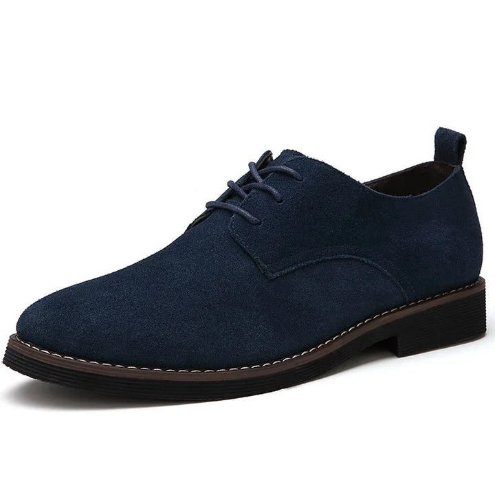 Stilfulde herre Oxford sko med diskret snøredesign. En klassiker til herremode og professionelle outfits.