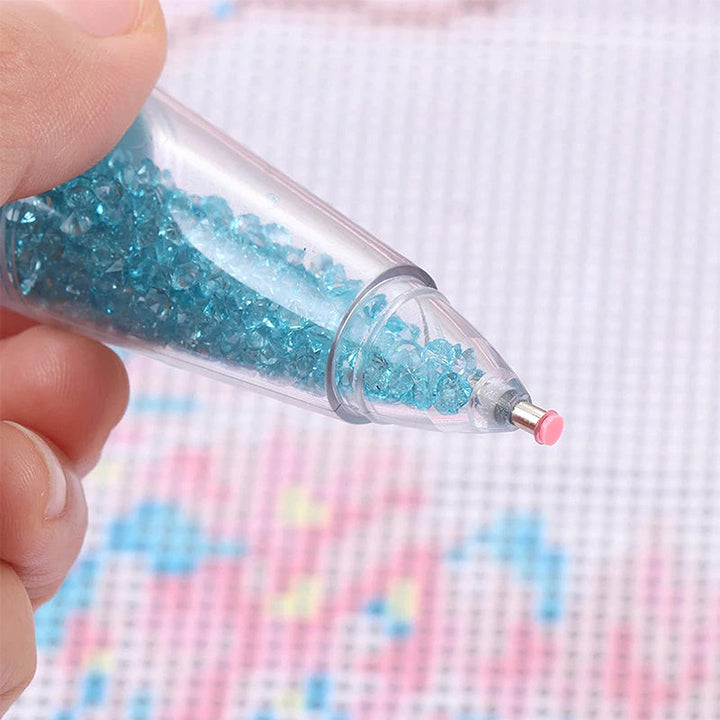 Præcisionspen til neglekunst; gør det nemt at påføre små rhinsten og perler.