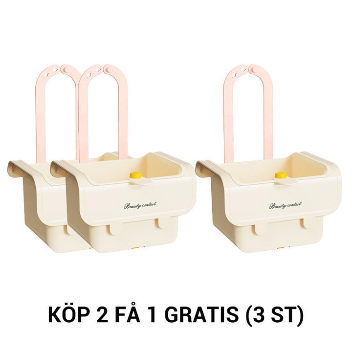 Ergonomisk PureFlow kurv til nem affaldshåndtering og hygiejne i køkkenvasken.