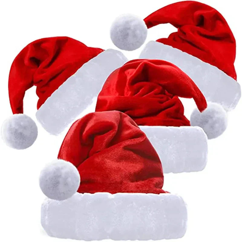 Unisex julehue med pelskvast, et must-have tilbehør for jul, vinter og hyggelige julefrokoster.