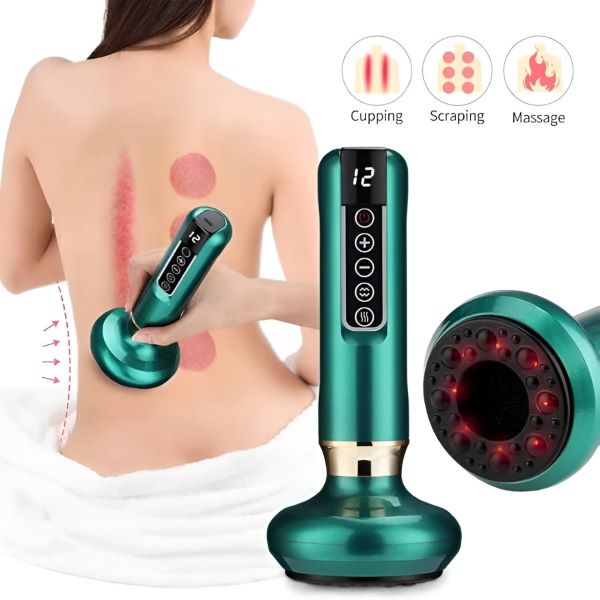 Effektiv RadiancePulse cellulite reducer med infrarød varme for opstramning og fornyelse af huden.