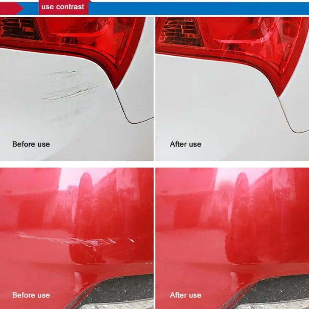 ReflectFix bilplejeprodukt: ultimativ ridsefjerner og polermiddel for dybdegående lakreparation og glans.