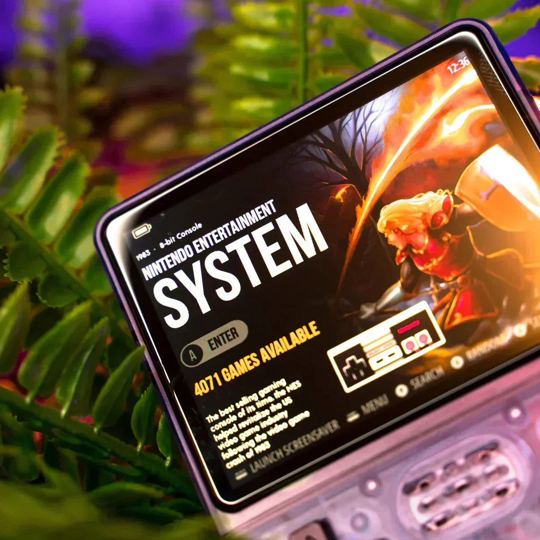 Unisex retro spilkonsol fyldt med 20.000 klassiske spil. Håndholdt HD gaming for ren nostalgi.