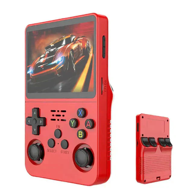 Den perfekte gave: Unisex retro spilkonsol med 20.000 HD spil. Bærbar underholdning, rejsevenlig gaming.