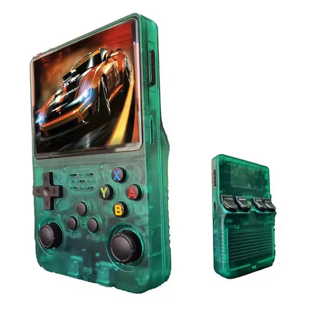 Kompakt retro håndholdt spilkonsol. Nyd 20.000 spil med HD grafik overalt. Bærbar unisex gaming.