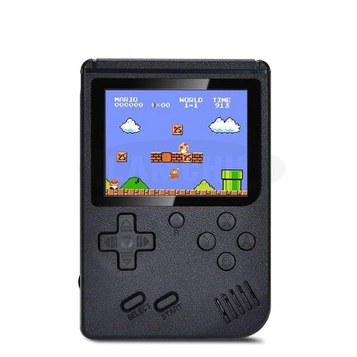 Retro spillekonsol på et bord, klar til at levere timer af klassisk gaming underholdning og sjov.
