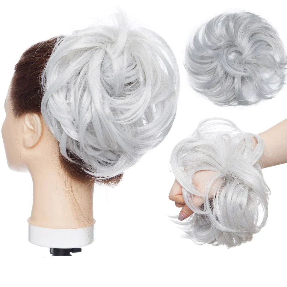 Elegant hårtilbehør: Rommelig haarknot scrunchie for en hurtig og stilfuld transformation.