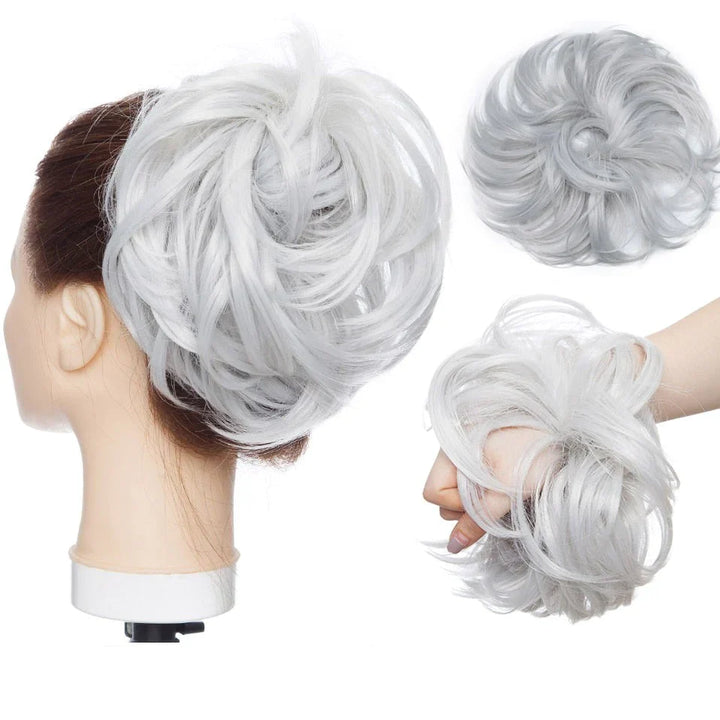 Elegant hårtilbehør: Rommelig haarknot scrunchie for en hurtig og stilfuld transformation.