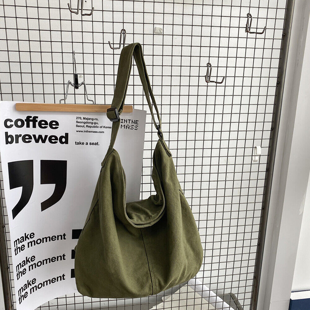 Stor, rummelig crossbody-taske til kvinder med plads til det hele. Ideel som hverdagstaske og skuldertaske.