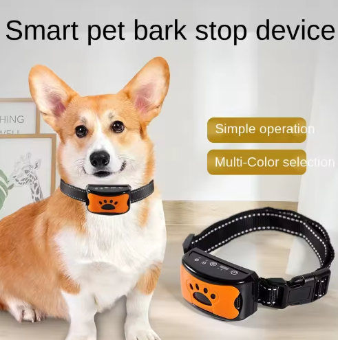 Blidt anti-gø hundehalsbånd til dyrevenlig træning, komfortabelt og individuelt justerbart, ergonomisk design.