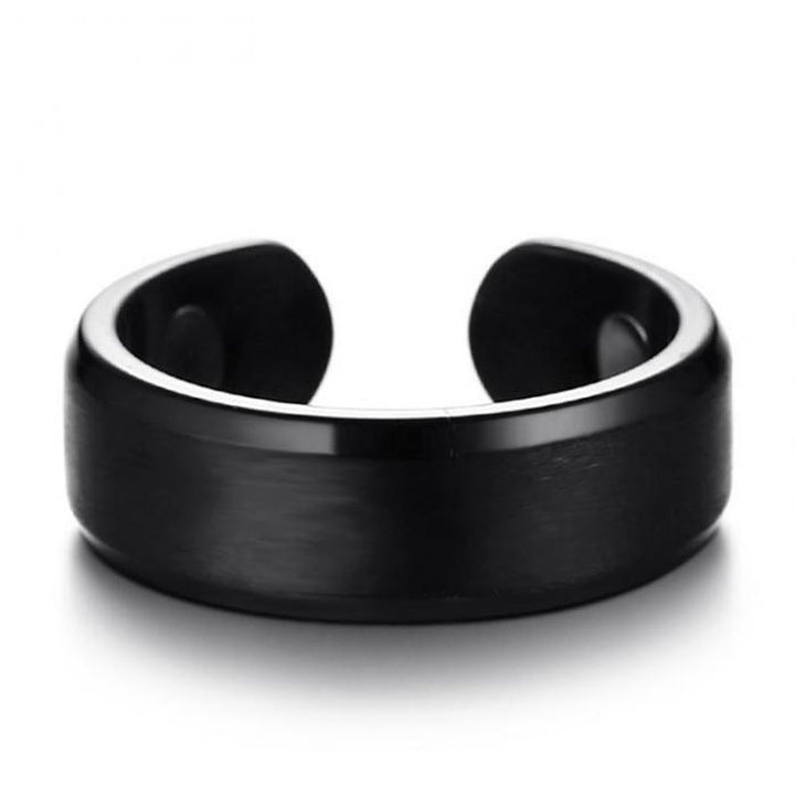 Anti-snorke ring i titanium, elegant rosagulddesign, forbedrer vejrtrækningen via akupressur, reducerer snorken.