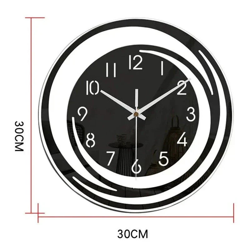 Sort skandinavisk akrylvæg med geometrisk design, lydløs, ideel til stuen, minimalistisk og moderne.