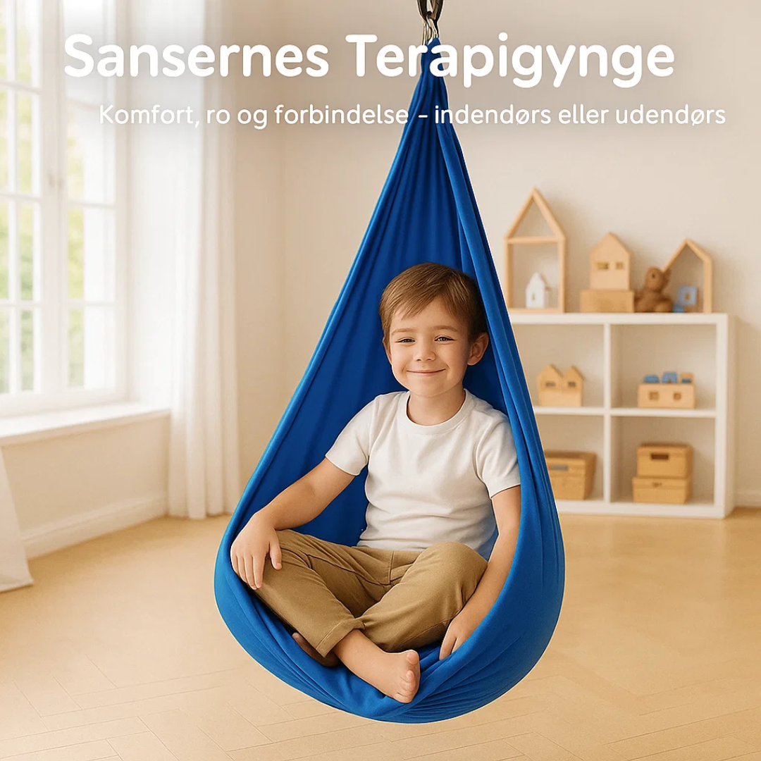Havesving for voksne, perfekt til afslapning og stresslindring. Robust terapisving/hængekøje for øget velvære.
