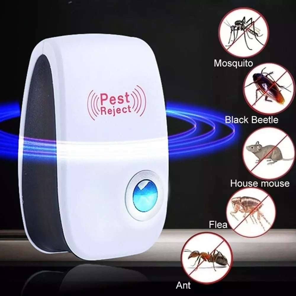 SilentGuard skadedyrsforsvarer til hus og have. Effektiv mod gnavere, insekter med lydløs ultralydsteknologi.