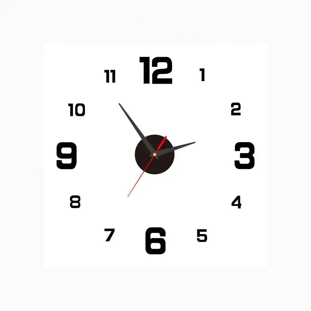 SilentTime lydløst vægur i et tidløst design, der komplementerer enhver bolig.