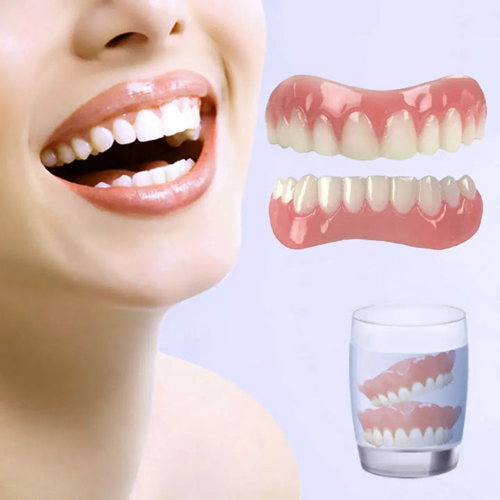 Komplet dentalkit til protesepleje & justering med silikone. Giver langvarig trykaflastning & komfort.