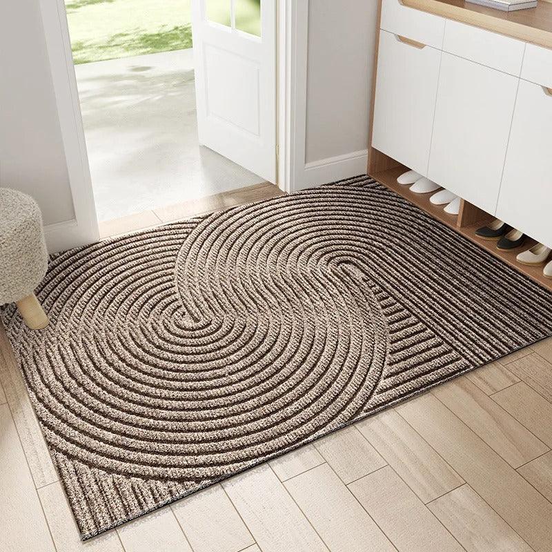 Alsidig skridsikker gulvmåtte med sandfang. Designet som effektiv snavsfanger til indendørs/udendørs entré.