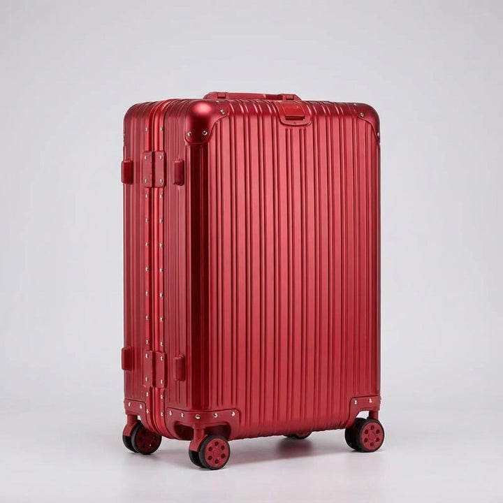 Holdbar rejsekuffert fra Travelon. Hårdskalskuffert med TSA lås, drejehjul og robust aluminium-magnesium konstruktion.