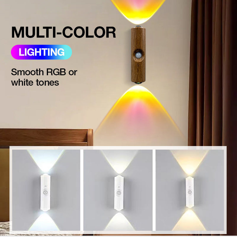 RGB smart lys, der skaber hyggelig stemning. Let at montere overalt i hjemmet.