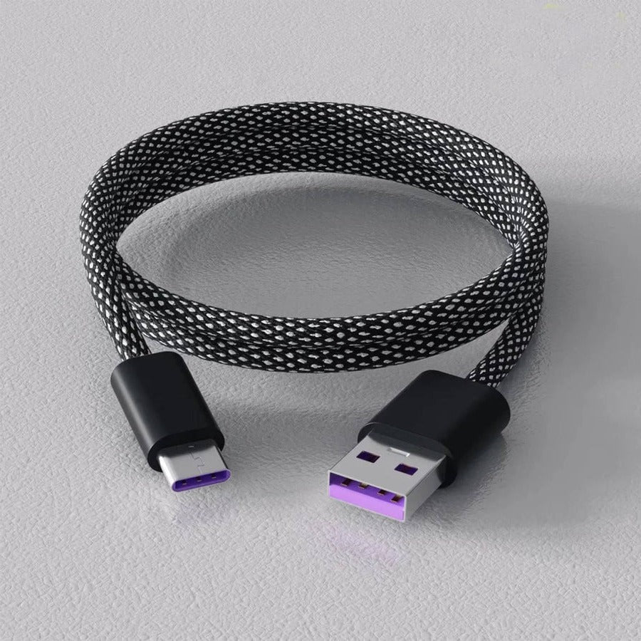Sæt med smart magnetisk opladerkabel og udskiftelige Type C, Micro USB, Lightning stik til alle.