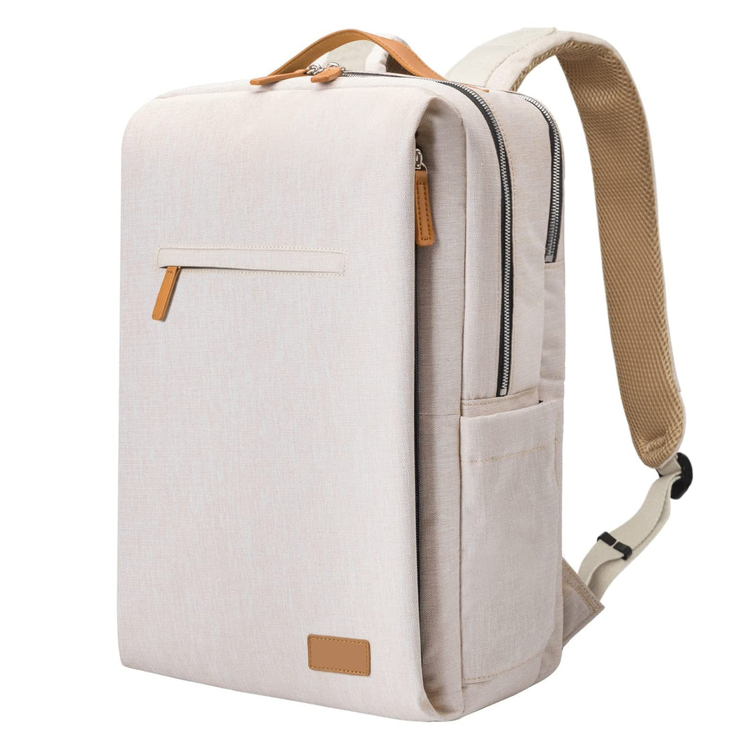 Smart unisex rygsæk med laptoprum, USB-opladning og vandafvisende design, perfekt til pendling.