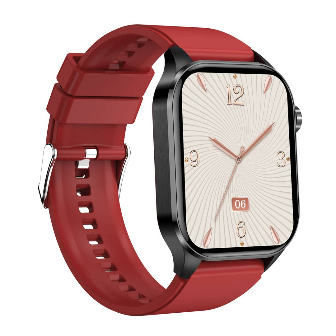 Smartwatch med 1,4 tommer HD-touchskærm, EKG, blodtryk og hjertefrekvensmåling, ideel til sundhed og fitness