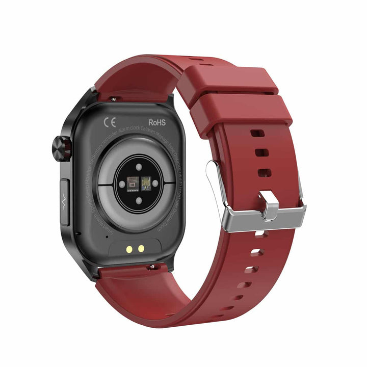 Smartwatch med 1,4 tommer HD-touchskærm, EKG, blodtryk og hjertefrekvensmåling, ideel til sundhed og fitness