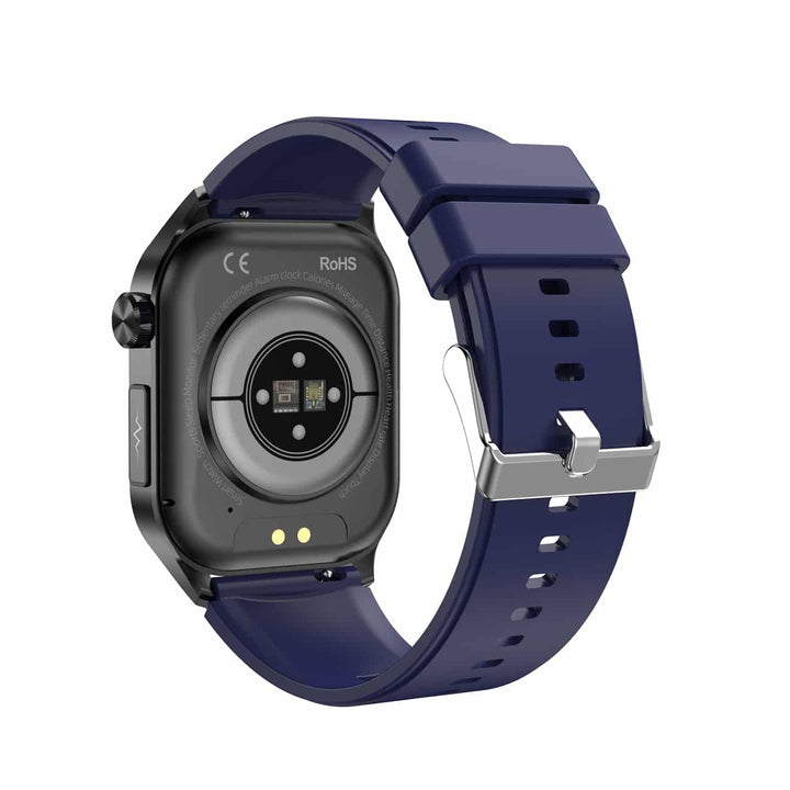 Smartwatch med 1,4 tommer HD-touchskærm, EKG, blodtryk og hjertefrekvensmåling, ideel til sundhed og fitness