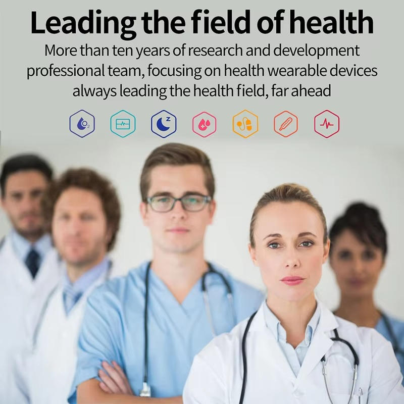 Seniorur med glukosemåling. Smartwatch til ældre, der understøtter aktiv sundhedsstyring dagligt.