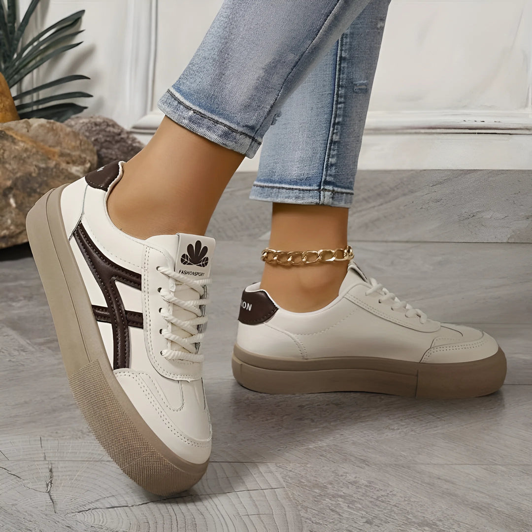 Sporty ortopædiske sneakers til kvinder i blå, komfortable og alsidige, ideelle til hverdag og sport