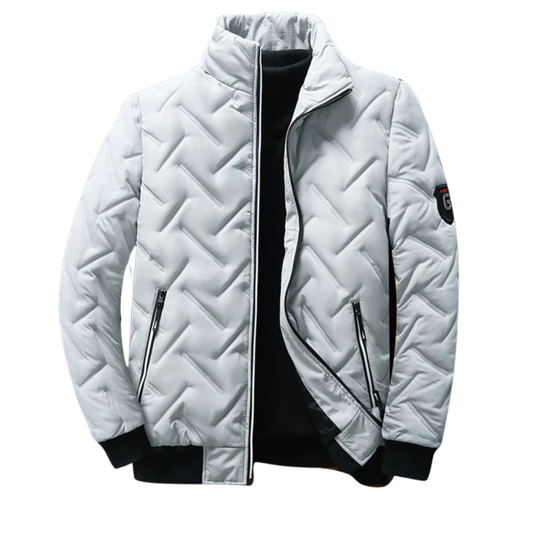 Anthony langærmet herrejakke, funktionel og komfortabel for urban stil, ideel til vinter og efterår.
