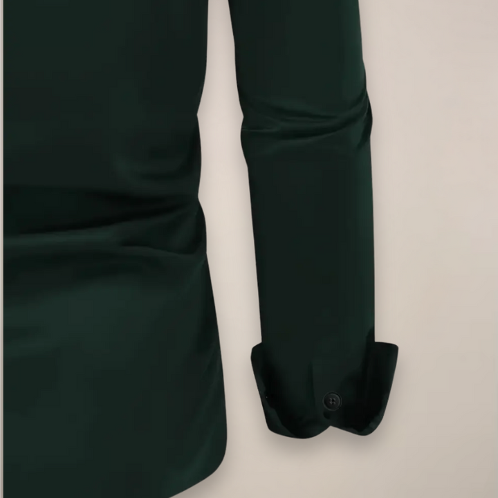 Stilfuld, elegant slimfit herreskjorte til forår. Perfekt som smart kontorskjorte eller casual.