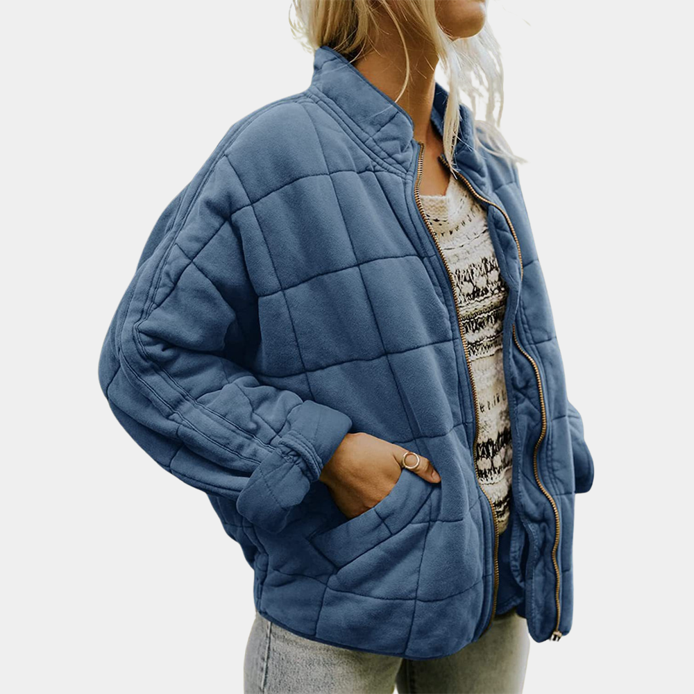 Sort elegant kvinde hverdagsjakke, behagelig og let, perfekt som mode overtøj.