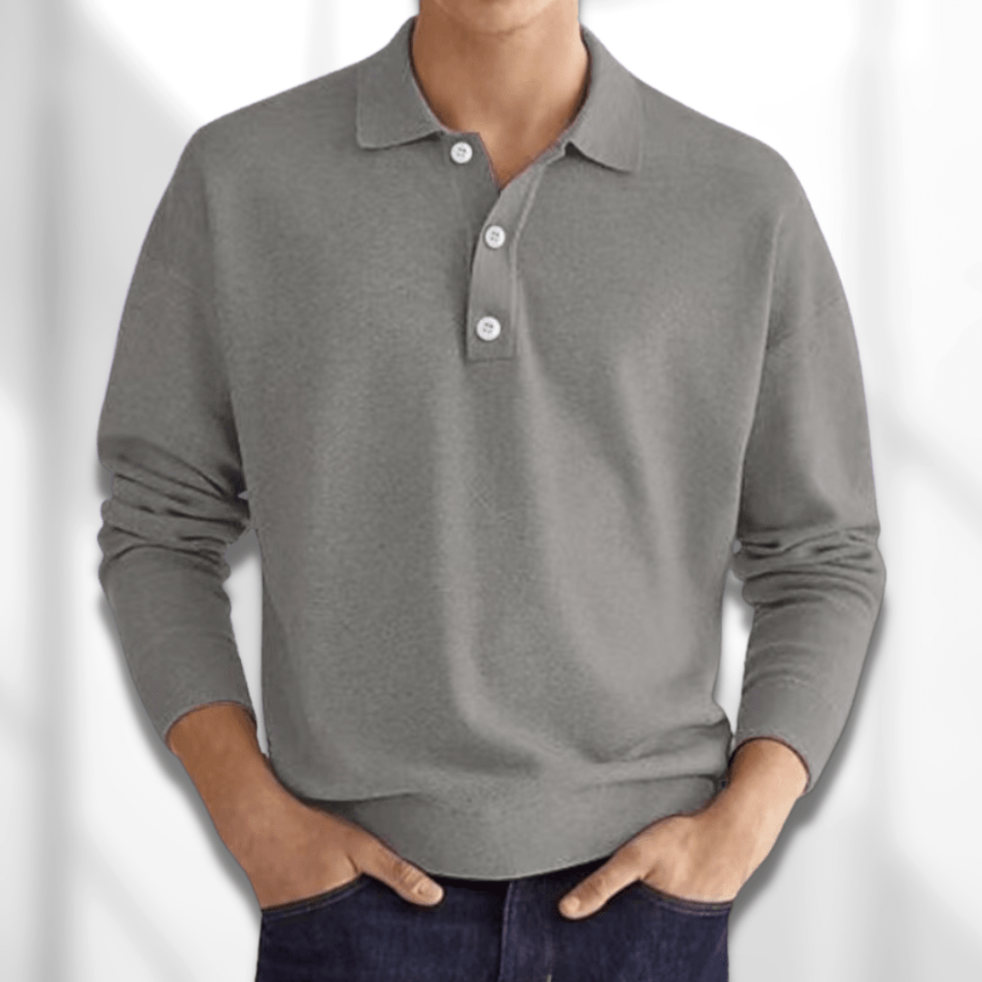 Stilfuld mænds MetroBlend poloshirt med korte ærmer, perfekt til hverdag og sommer. Komfortabel og klassisk herretøj.