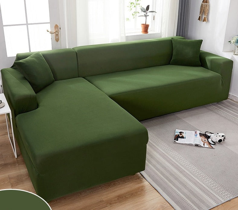 Holdbart, vandtæt sofabetræk i polyester, der effektivt beskytter din sofa mod slid og spild.