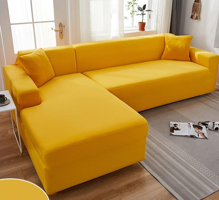 Økonomisk FlexiCover sofaovertræk, fornyer din sofa elegant uden at købe en ny møbel.