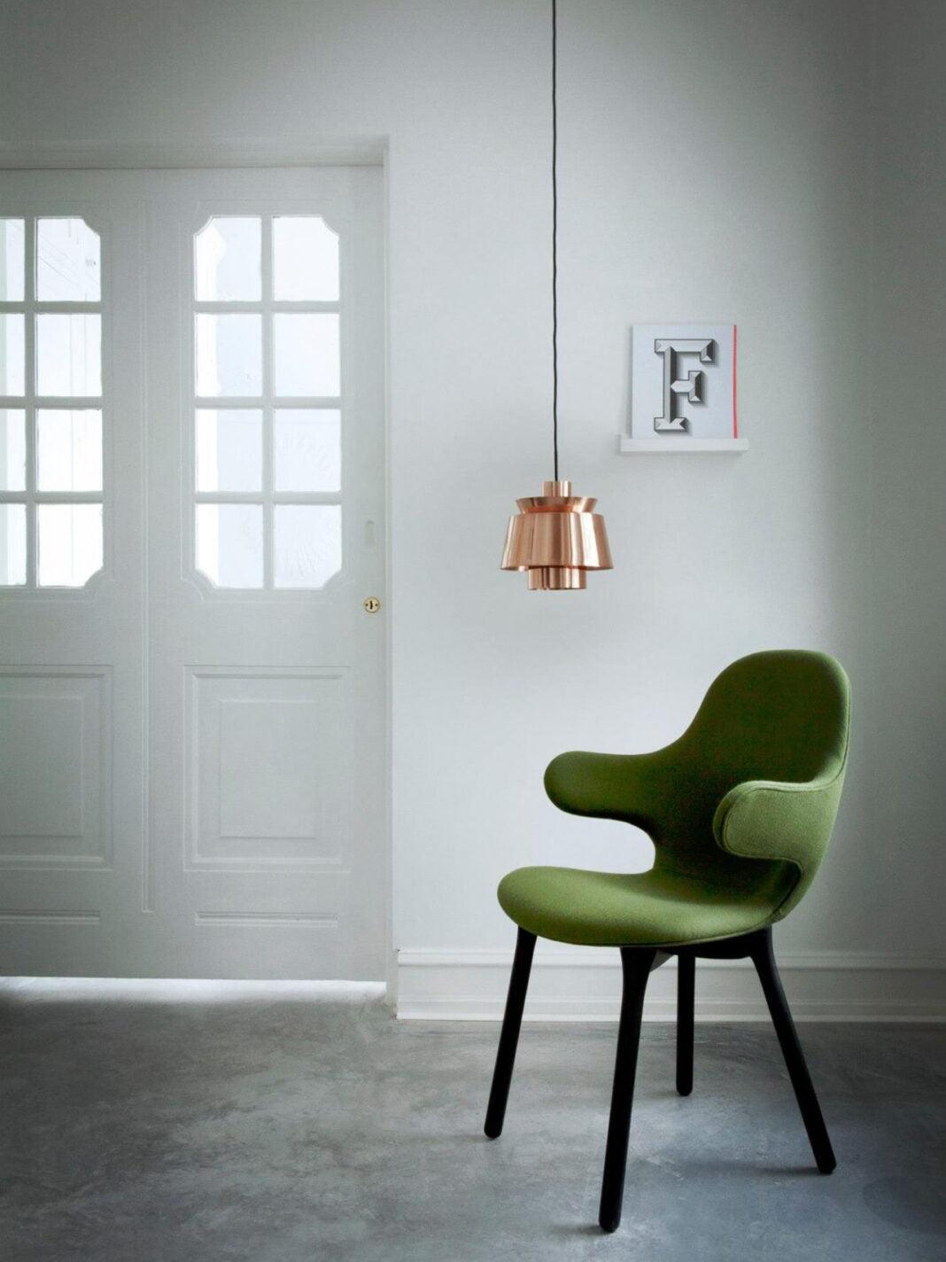 TERJE pendellampe i metal, elegant designlampe til moderne indretning.