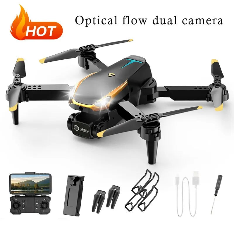Professionel 8K drone til luftfotografering, med avanceret 4K HD-kamera og robust design.