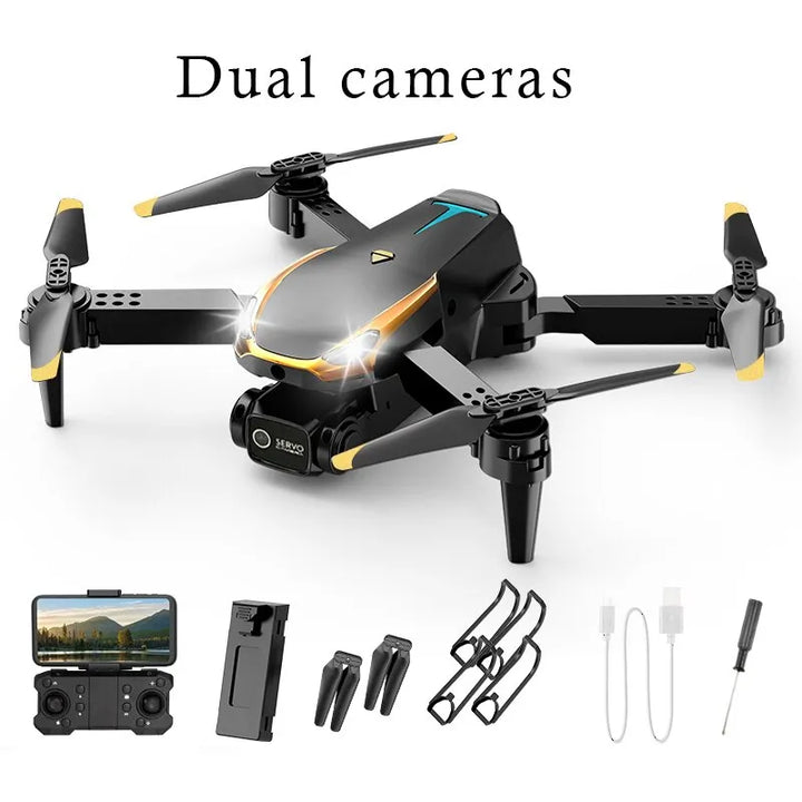 Avanceret 8K drone til luftfotografering, 4K HD-kamera og forbedrede sikkerhedsfunktioner.