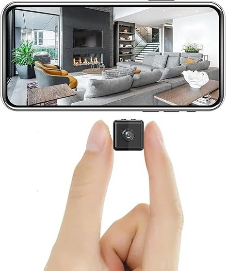 Trådløst HD sikkerhedskamera i diskret design til hjemmet. Optimal overvågning med klar billedkvalitet.