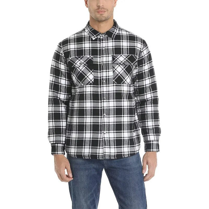 Trendy herre skjortejakke til mænd. Perfekt overgangsjakke til casual og stilfuld herremode i urban stil.